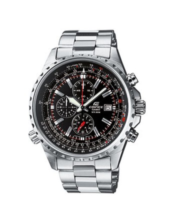 Orologio Uomo Casio 527D-1AVEF Nero Argentato