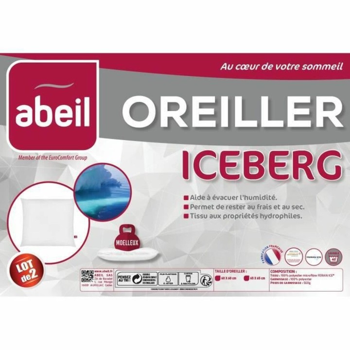 Sæt med 2 puder Abeil (2 enheder)