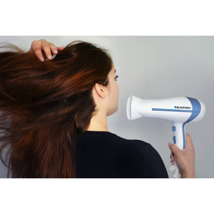 Secador de Pelo Blaupunkt HDD501BL Azul Blanco Estampado 2000 W