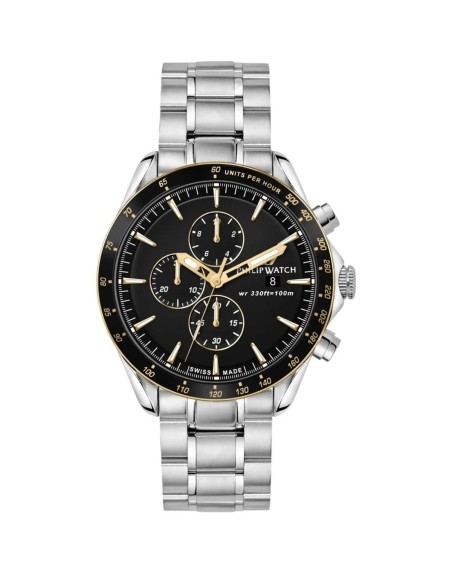 Reloj Hombre Philip Watch BLAZE Negro Plateado