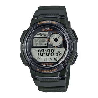 Orologio Uomo Casio WORLD TIME ILLUMINATOR (Ø 43 mm)