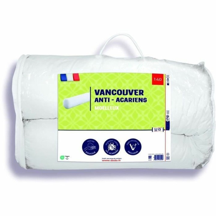 Almohada DODO Vancouver Blanco 140 cm Antiácaros