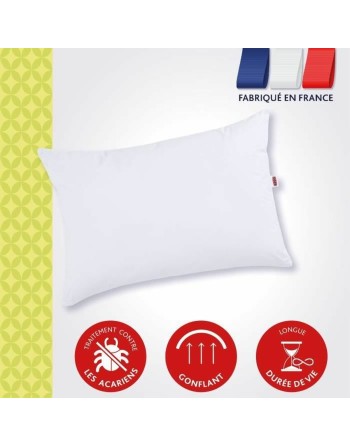 Almohada DODO Blanco 50 x 70 cm Antiácaros