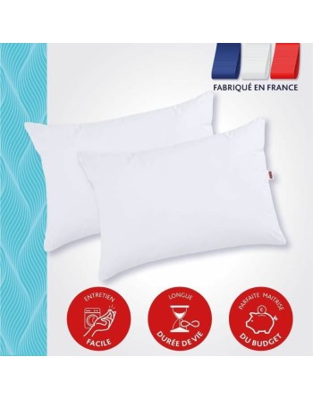 Oreiller DODO Tendance Blanc 50 x 70 cm 2 Unités