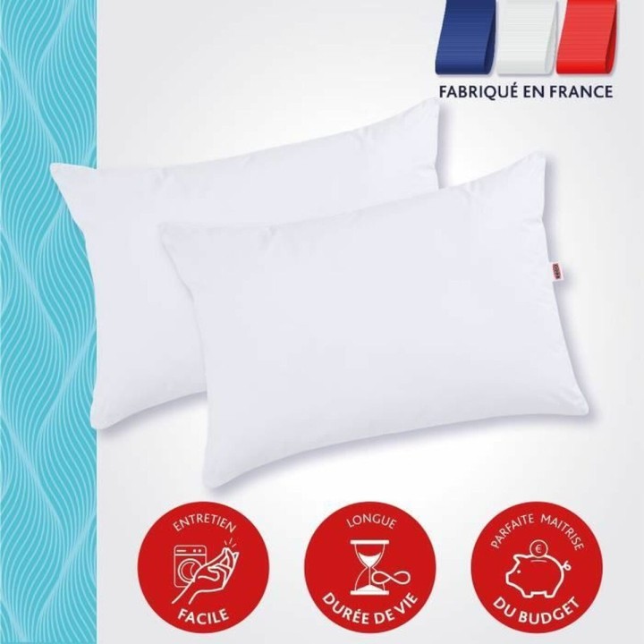 Cuscino DODO Tendance Bianco 50 x 70 cm 2 Unità