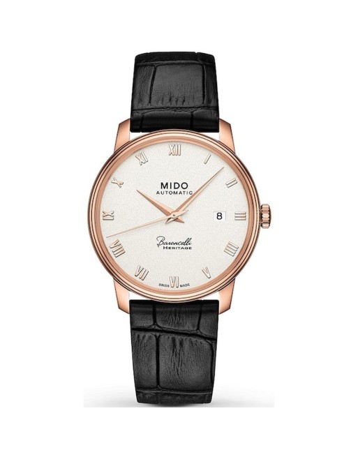 Herrenuhr Mido BARONCELLI Schwarz (Ø 39 mm)