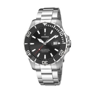 Herreur Festina F20531/4 Sort Sølvfarvet