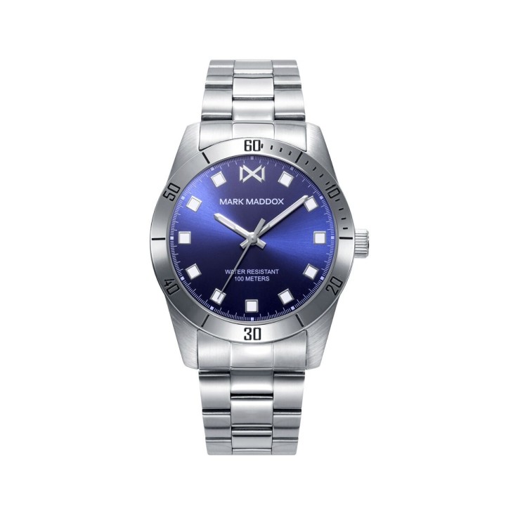 Herrenuhr Mark Maddox HM0136-37 Silberfarben