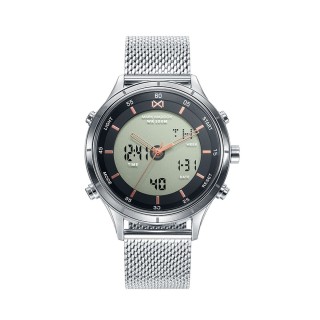 Herreur Mark Maddox HM1001-57 Sølvfarvet (Ø 44 mm)