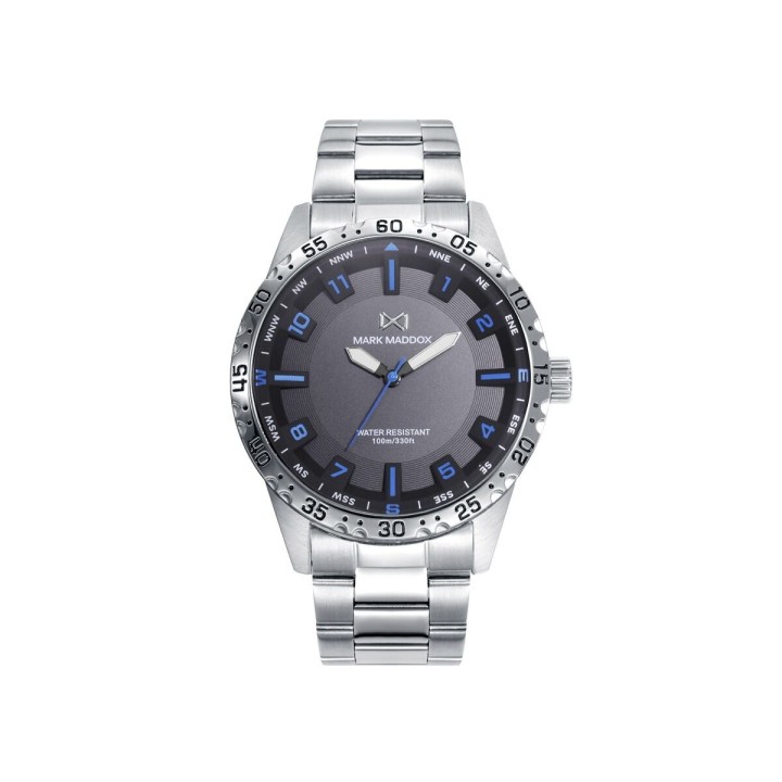 Herrenuhr Mark Maddox HM0134-14 Grau Silberfarben (Ø 44 mm)