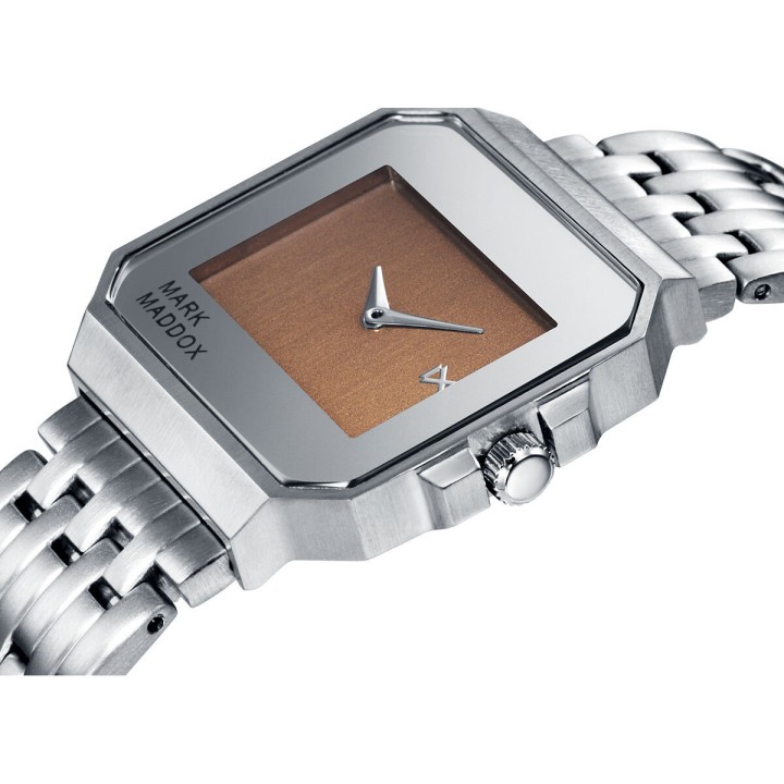 Orologio Unisex Mark Maddox HM7113-40 Argentato