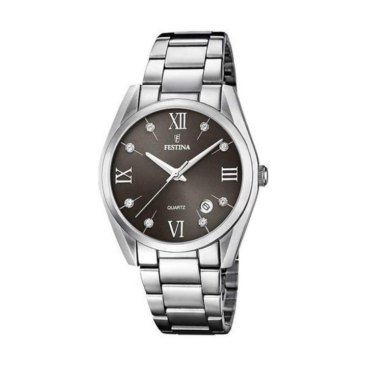 Herreur Festina F16790/F Grå Sølvfarvet