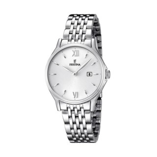 Herreur Festina F16748/2 Sølvfarvet