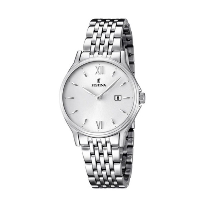 Herreur Festina F16748/2 Sølvfarvet