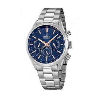 Herreur Festina F16820/A Sølvfarvet