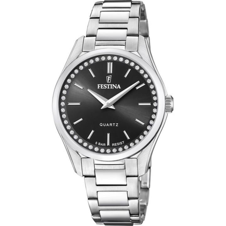 Reloj Hombre Festina F20583/4 Negro Plateado