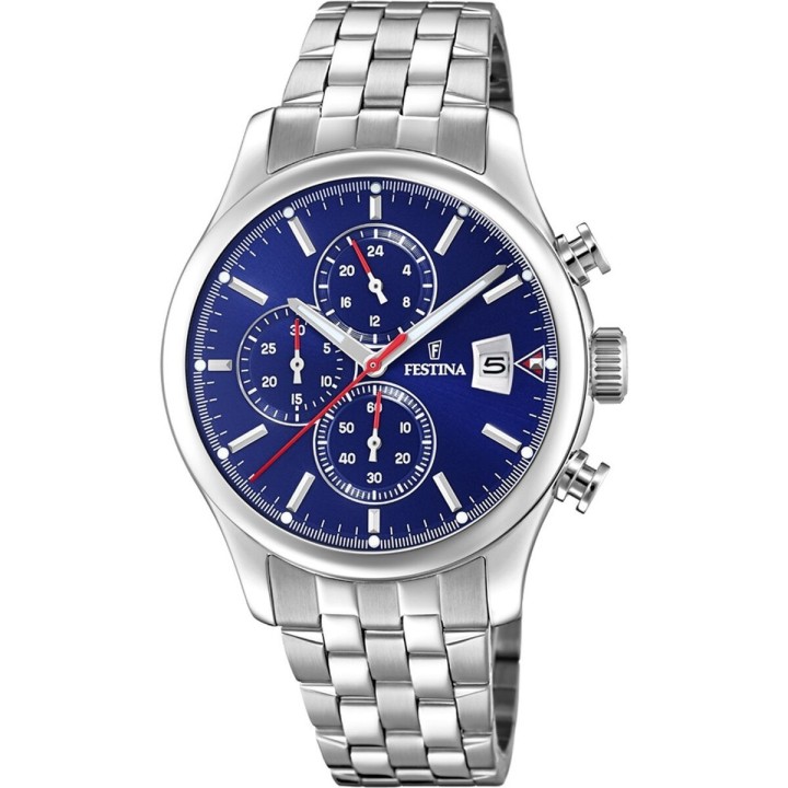 Herreur Festina F20374/2 Sølvfarvet