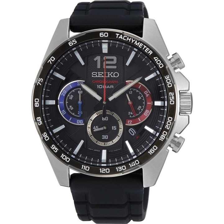 Herreur Seiko SSB347P1 Sort