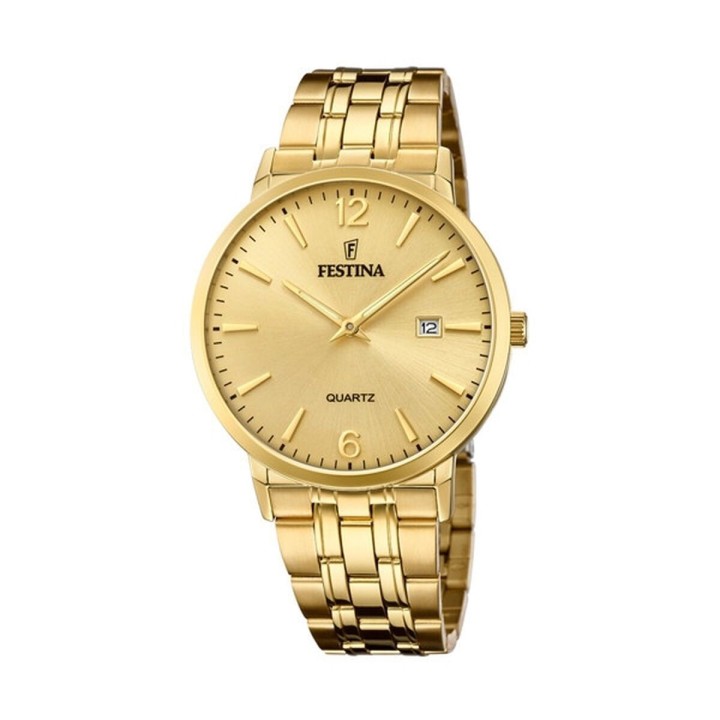 Orologio Uomo Festina F20513/3 Dorato