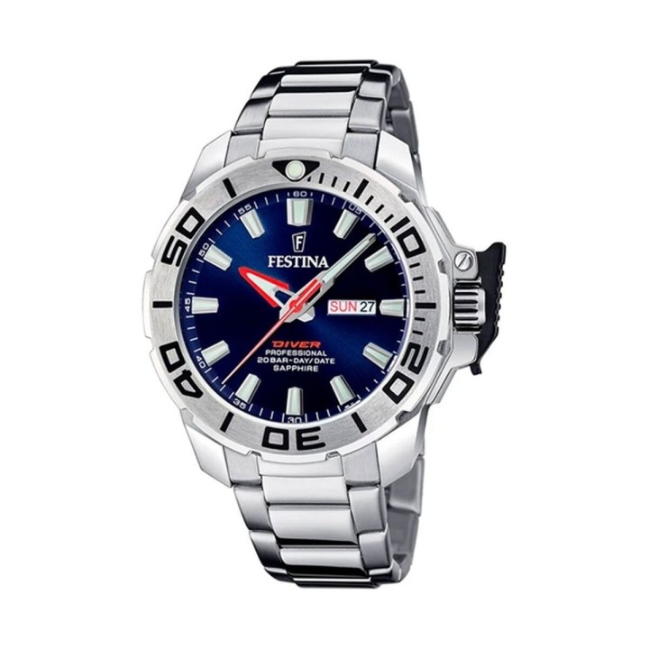 Herreur Festina F20665/1 Sølvfarvet