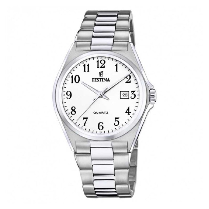 Herreur Festina F20552/1 Sølvfarvet