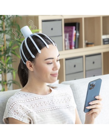 Wiederaufladbares Kopfmassagegerät Helax InnovaGoods