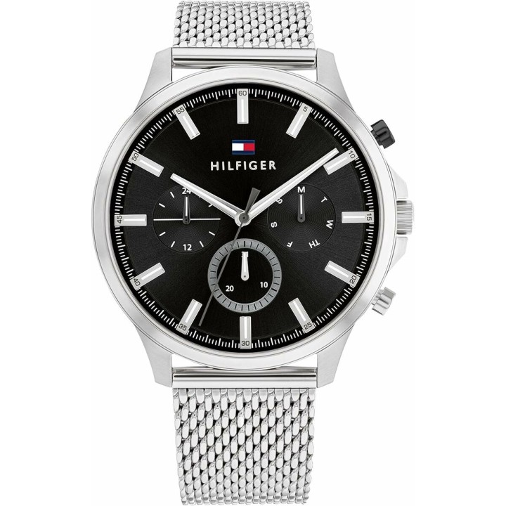 Orologio Uomo Tommy Hilfiger 1683473 Nero Argentato