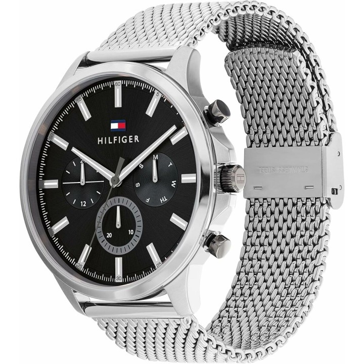 Orologio Uomo Tommy Hilfiger 1683473 Nero Argentato
