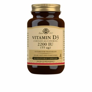 D3-vitamin (Cholecalciferol) Solgar   50 enheder