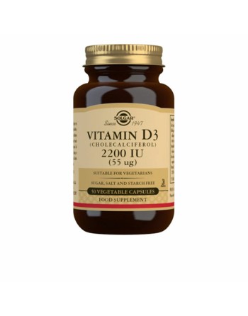 Vitamin D3 (Cholecalciferol) Solgar   50 Units