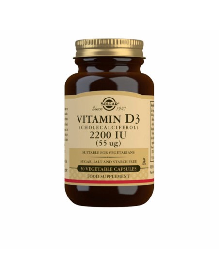 Vitamin D3 (Cholecalciferol) Solgar   50 Units
