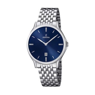 Orologio Uomo Festina F16744/3 Argentato