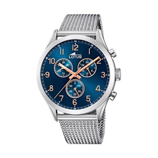 Orologio Uomo Lotus 18637/3 Argentato