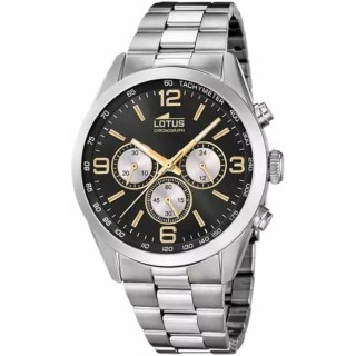 Herreur Lotus 18152/I Sort Sølvfarvet