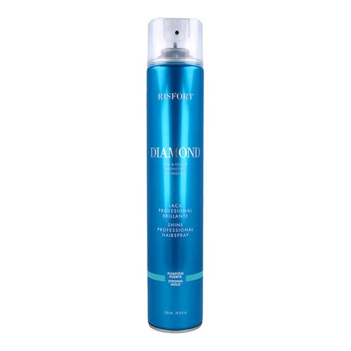 Stærk hårspray Diamond Risfort (750 ml)