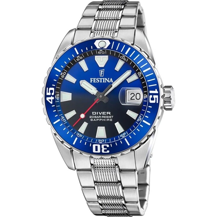 Orologio Uomo Festina F20669/1 Argentato