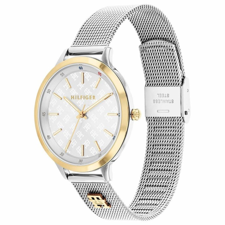 Herreur Tommy Hilfiger 1685271 Hvid Sølvfarvet
