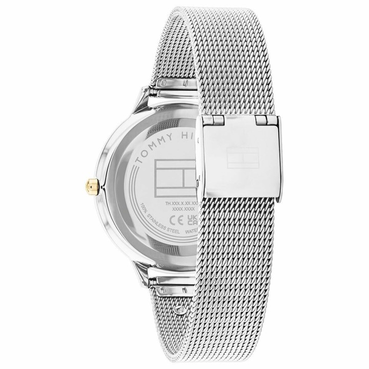 Herreur Tommy Hilfiger 1685271 Hvid Sølvfarvet