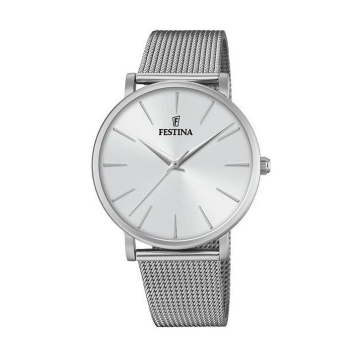 Herreur Festina F20475/1 Sølvfarvet