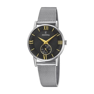 Orologio Uomo Festina F20572/4 Nero Argentato