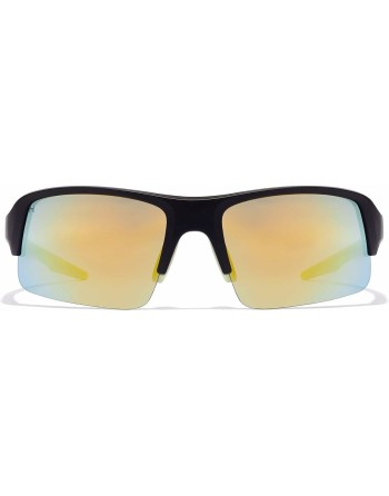 Solbriller Hawkers Bat Ø 45 mm Gul Sort