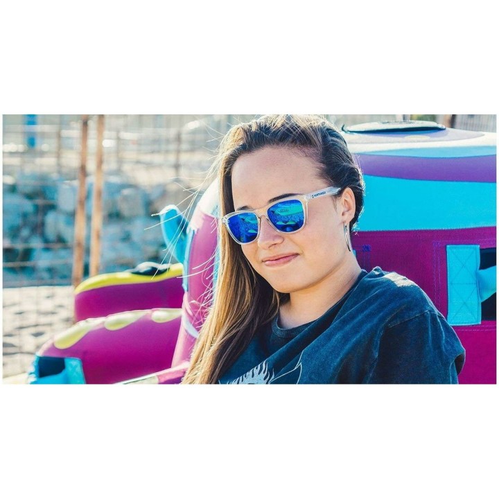 Gafas de Sol Infantiles Northweek Kids Bright Ø 47 mm Azul Transparente
