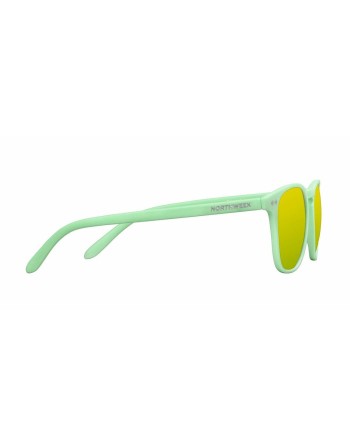 Gafas de Sol Unisex Northweek Wall Ø 45 mm Amarillo Verde
