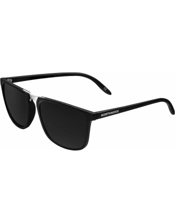 Lunettes de soleil Unisexe Northweek Shelter Matte Ø 47 mm Noir