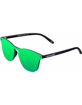 Gafas de Sol Unisex Northweek Wall Phantom Ø 45 mm Verde Negro