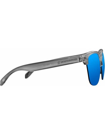 Unisex-Sonnenbrille Northweek Gravity Ø 48 mm Grau Durchsichtig