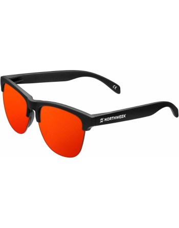 Lunettes de soleil Unisexe Northweek Gravity Ø 48 mm Orange Noir