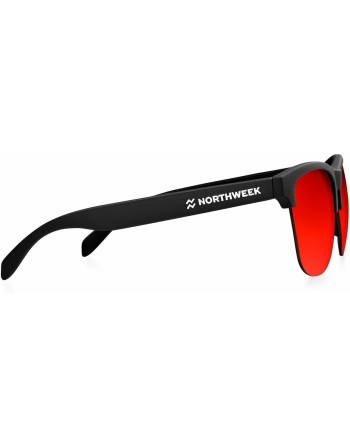 Occhiali da sole Unisex Northweek Gravity Ø 48 mm Arancio Nero