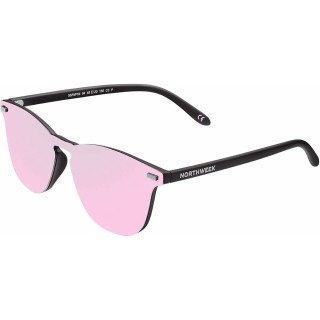 Solbriller Northweek Wall Phantom Ø 45 mm Pink Sort