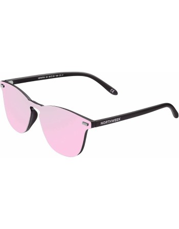Solbriller Northweek Wall Phantom Ø 45 mm Pink Sort